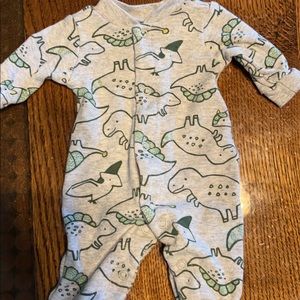 Cute dinosaur footies!